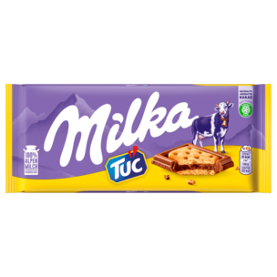 Milka Schokolade mit TUC 87g
